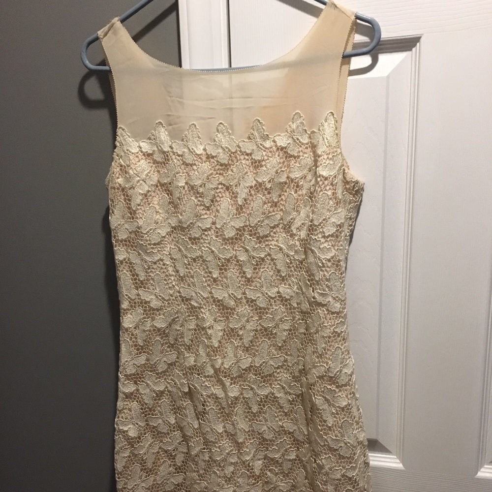 Lily Pulitzer, White, Silk and butterfly dress